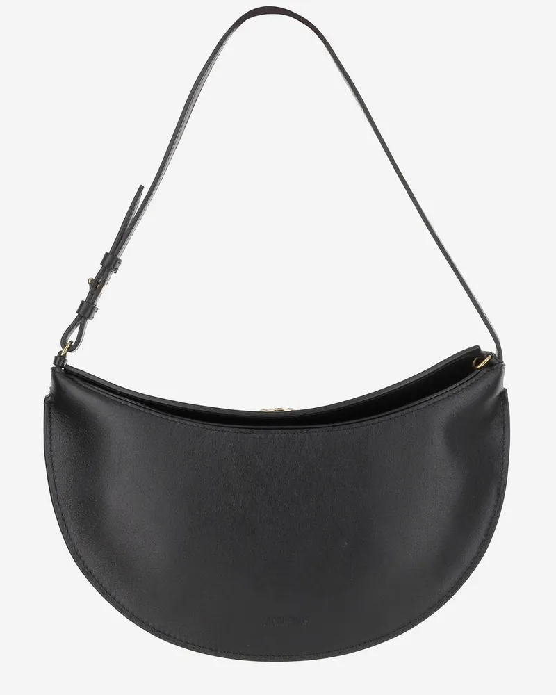 Jacquemus Leder Umhängetasche Black