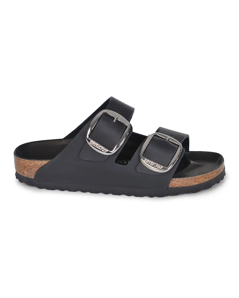 Birkenstock Hausschuhe  "Arizona Big Buckle" in Leder Black