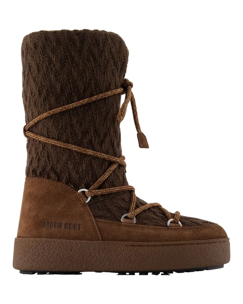 Moon Boot Mb X Gir Ltrack Boots  Leder Braun Brown