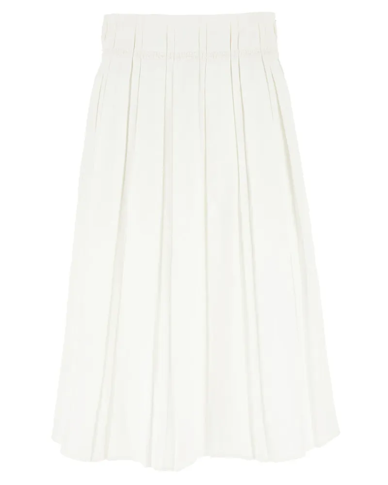 Jil Sander Midi Rock White