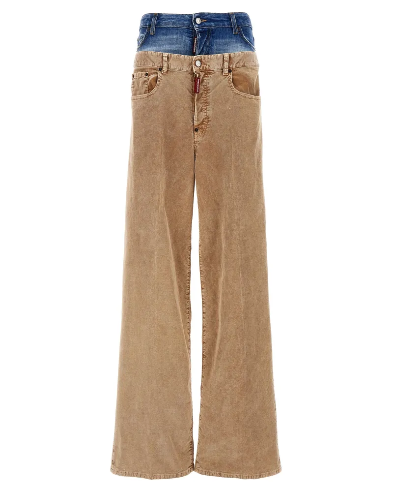Dsquared2 Twin Pack' Hosen Beige