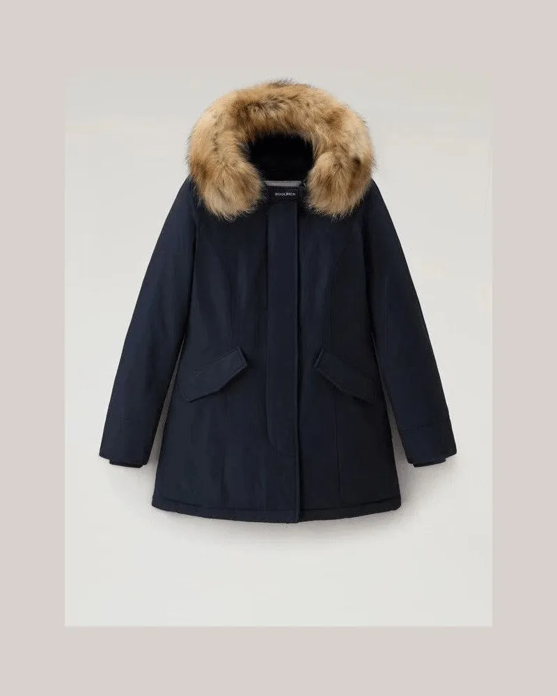 Woolrich Parka Arctic Womens Baumwollblau/Marine Dunkelheit -