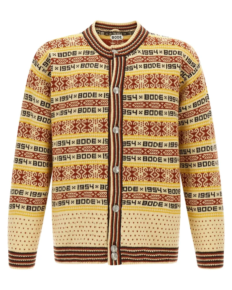 BODE Marzipan' Cardigan Multicolor