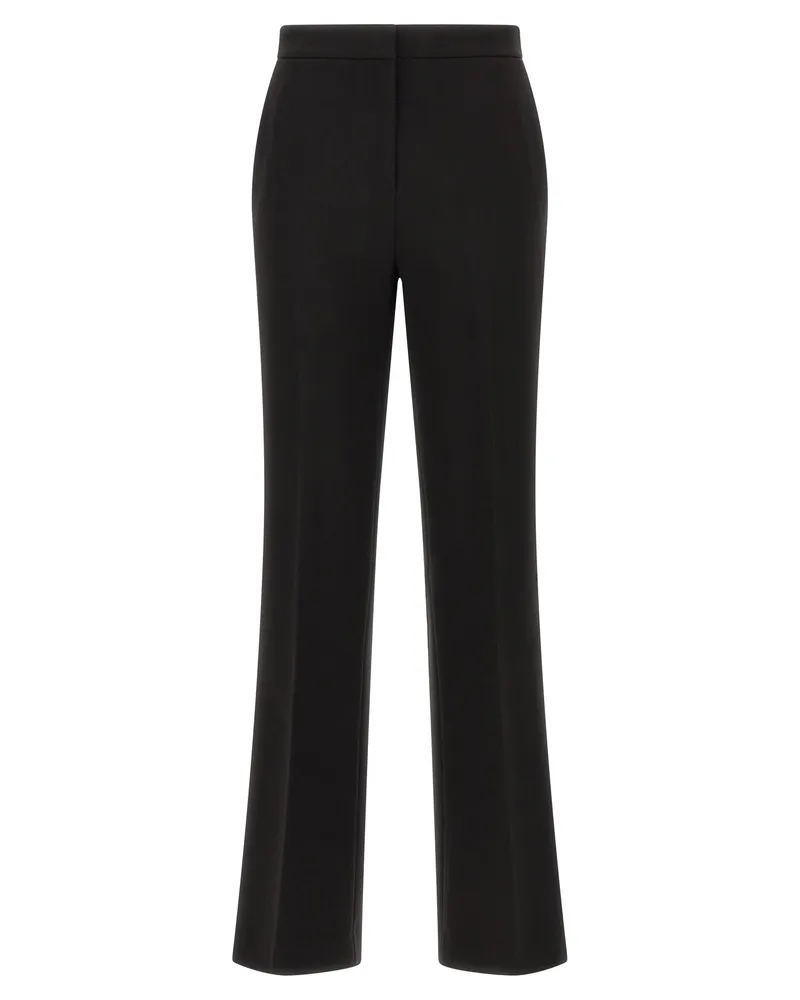 Twin-Set Doppelte ausgestellte Hosen Black