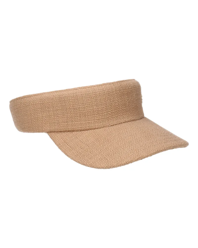 Valentino Garavani Herrens Hut Baumwolle Beige -