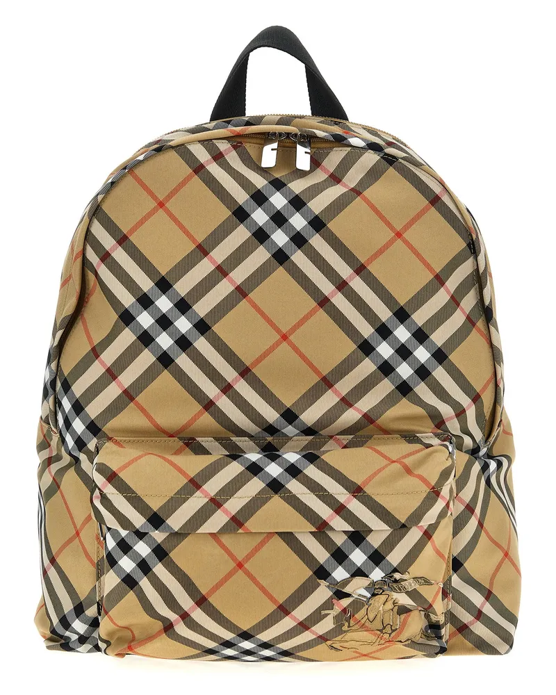 Burberry Check -Rucksack Beige