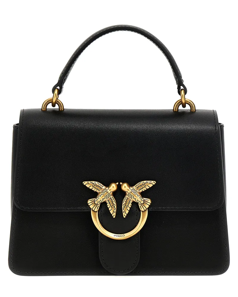 Pinko Love One' Handtasche Schwarz