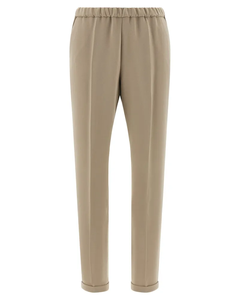 Alberto Biani Fallhose Beige