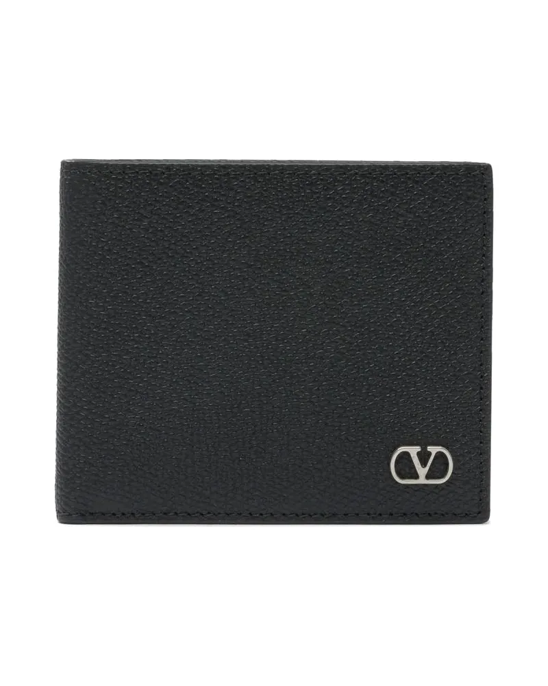 Valentino Garavani Vlogo Signature“-Geldbörse Black
