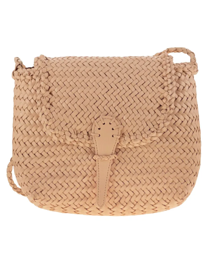 Dragon Mini City Bag gewebte Ledertasche Pink