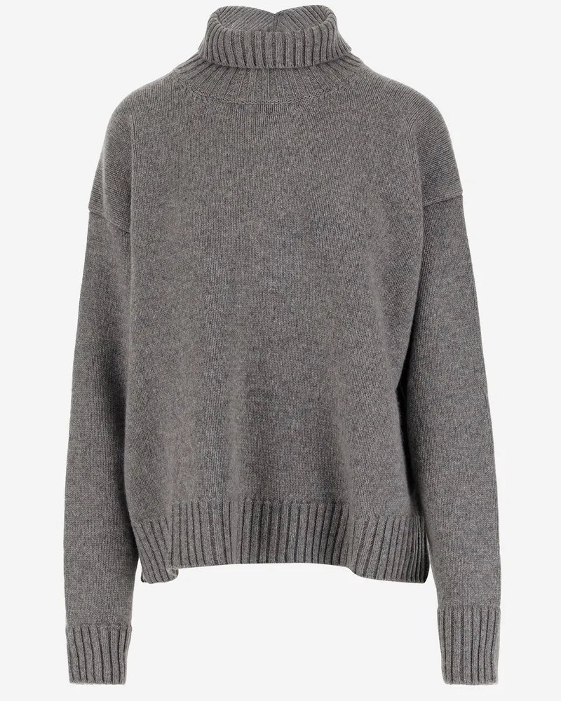 Jil Sander Chashmere Mischpullover Grey