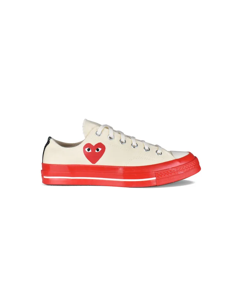 Comme des Garçons Chuck Taylor Sneakers Nude