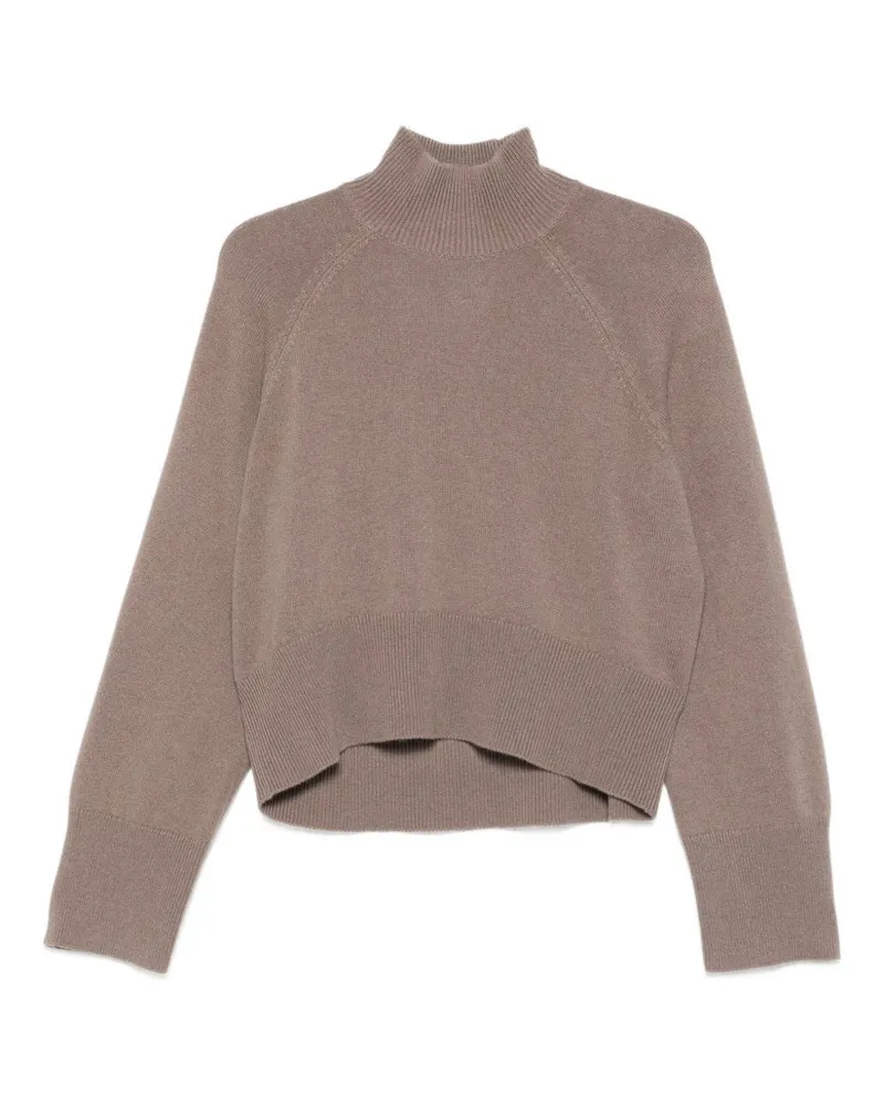 Brunello Cucinelli Wollschildkrötenhalspullover Dove