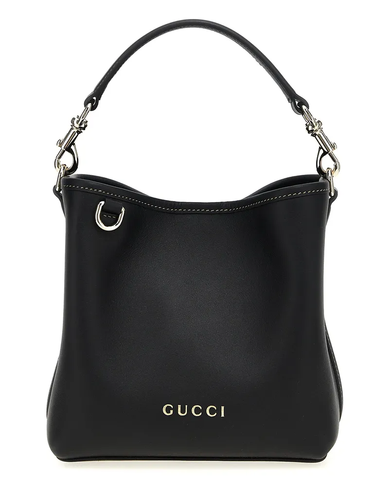 Gucci GG Emblem“ Mini-Handtasche Black
