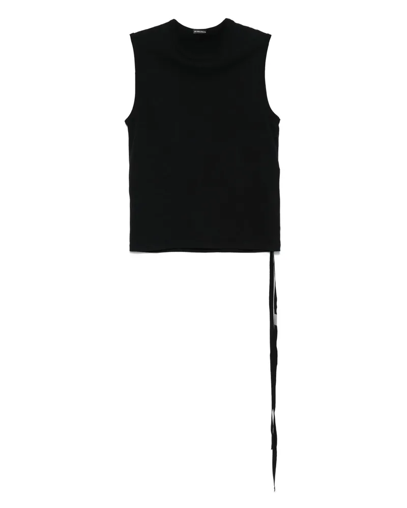 Ann Demeulemeester Ann Demeulemester Biba ärmellose Oberseite mit "ewigen Rosen" Druck 