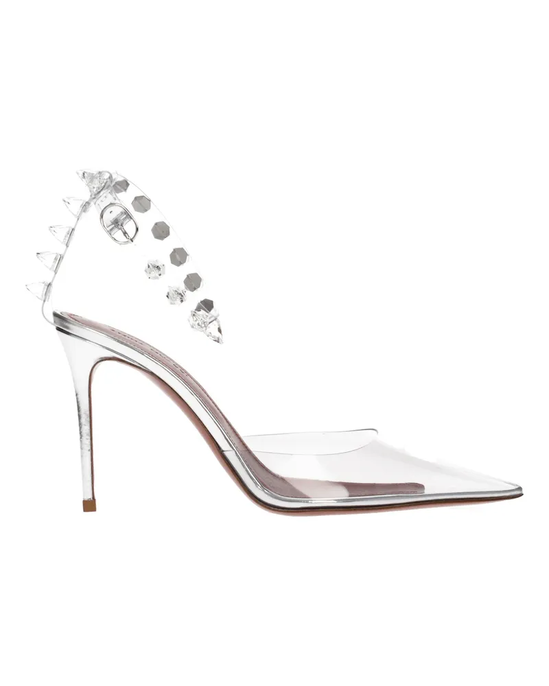 Amina Muaddi Sandalen Frauen transparent PVC -
