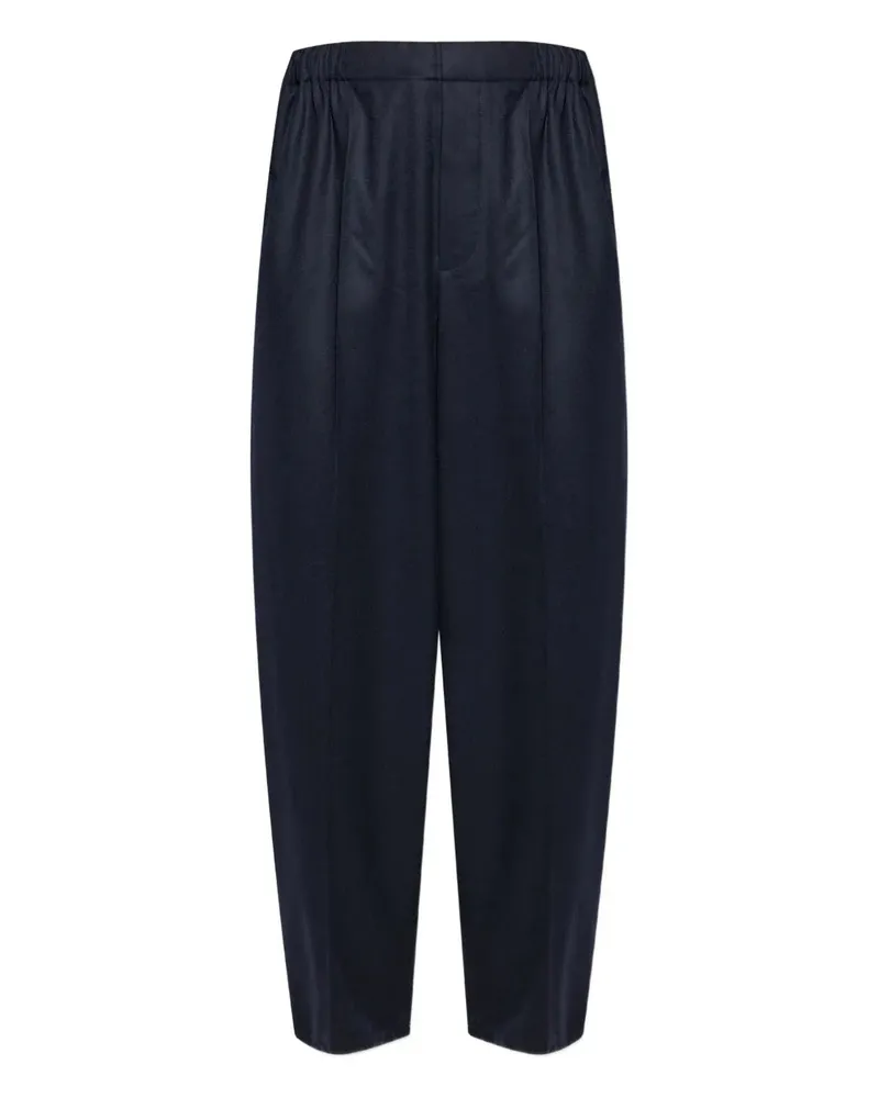 Jacquemus elastizierte Taillenhose Navy