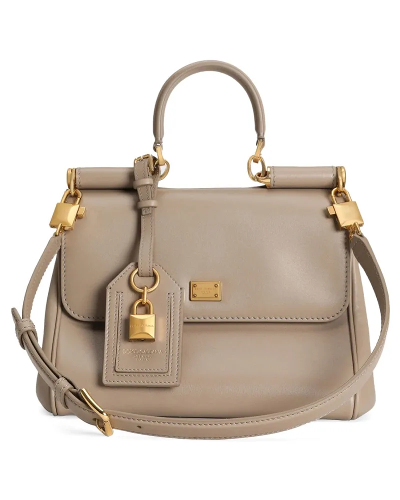 Dolce & Gabbana meine Sizilien" Handtasche Beige