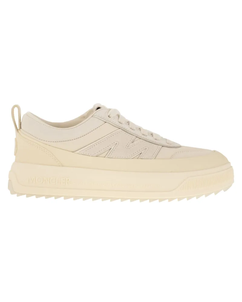Moncler Moncler Altive Wildleder und Nubuck Leder Trainer Light