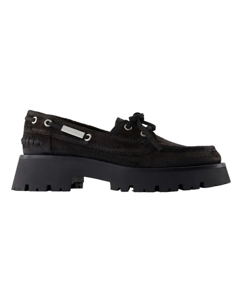 Alexander Wang Carson -Bootsbetträte  Lederschokolade Brown