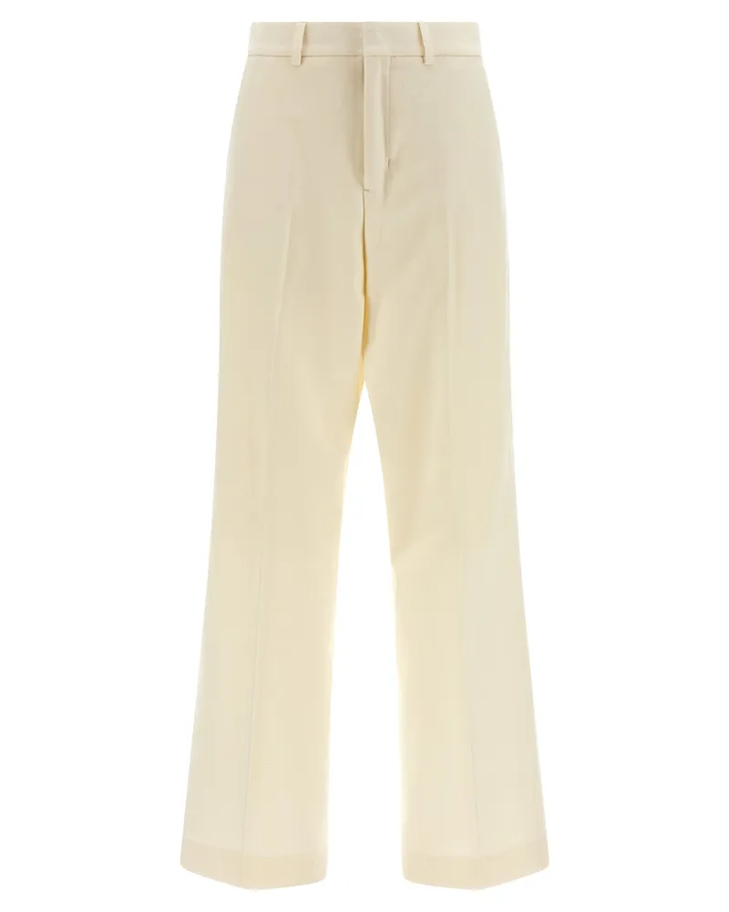 AMI Paris Wollhosen White