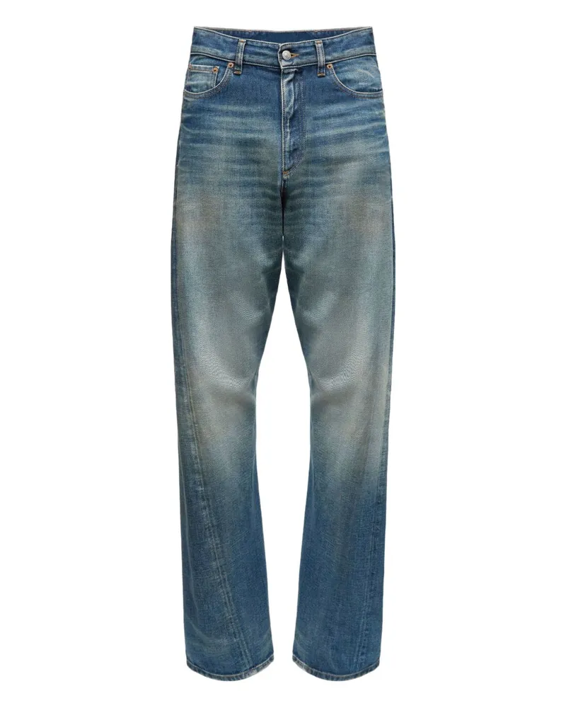 Maison Margiela Denim -Baumwolljeans Clear
