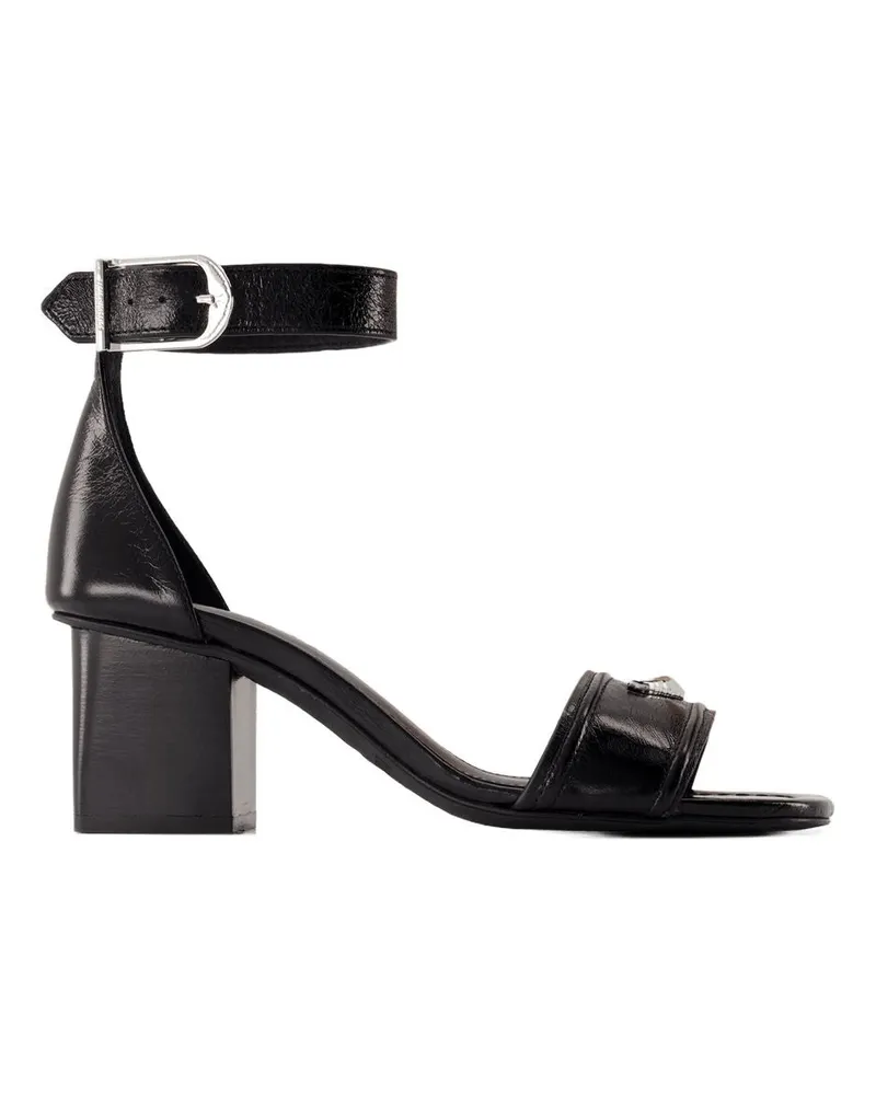Zadig & Voltaire Caprese Wings Sandals  Leder schwarz Black