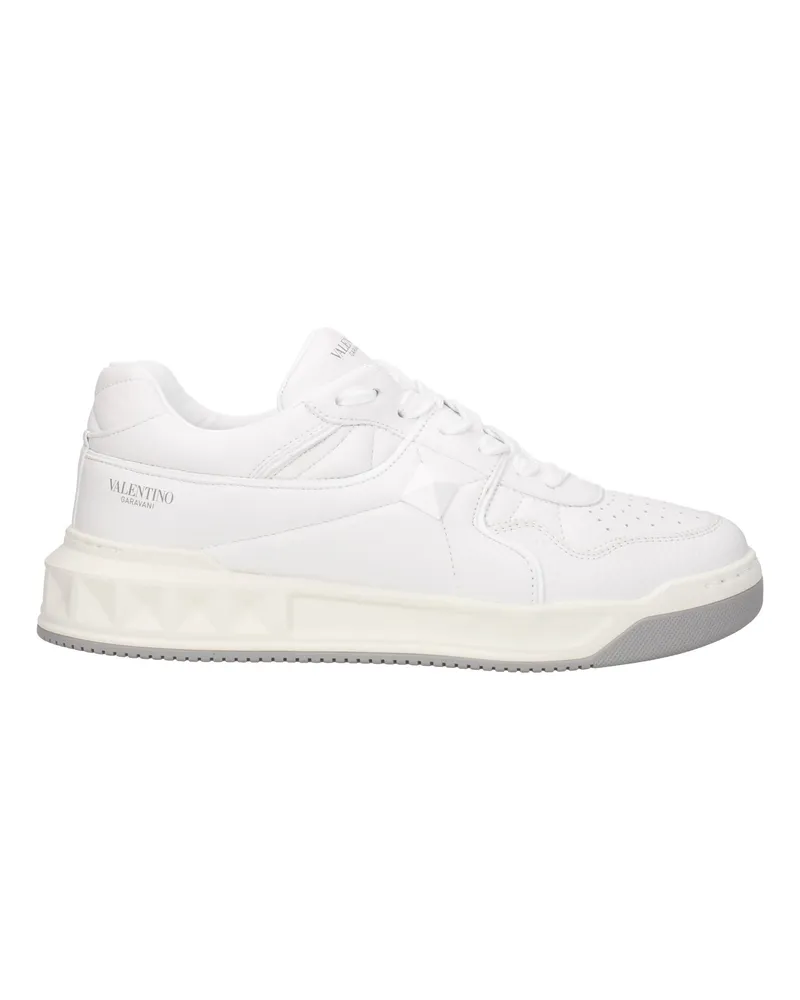 Valentino Garavani Sneakers Herren Leder weiß/optisch Weiß -