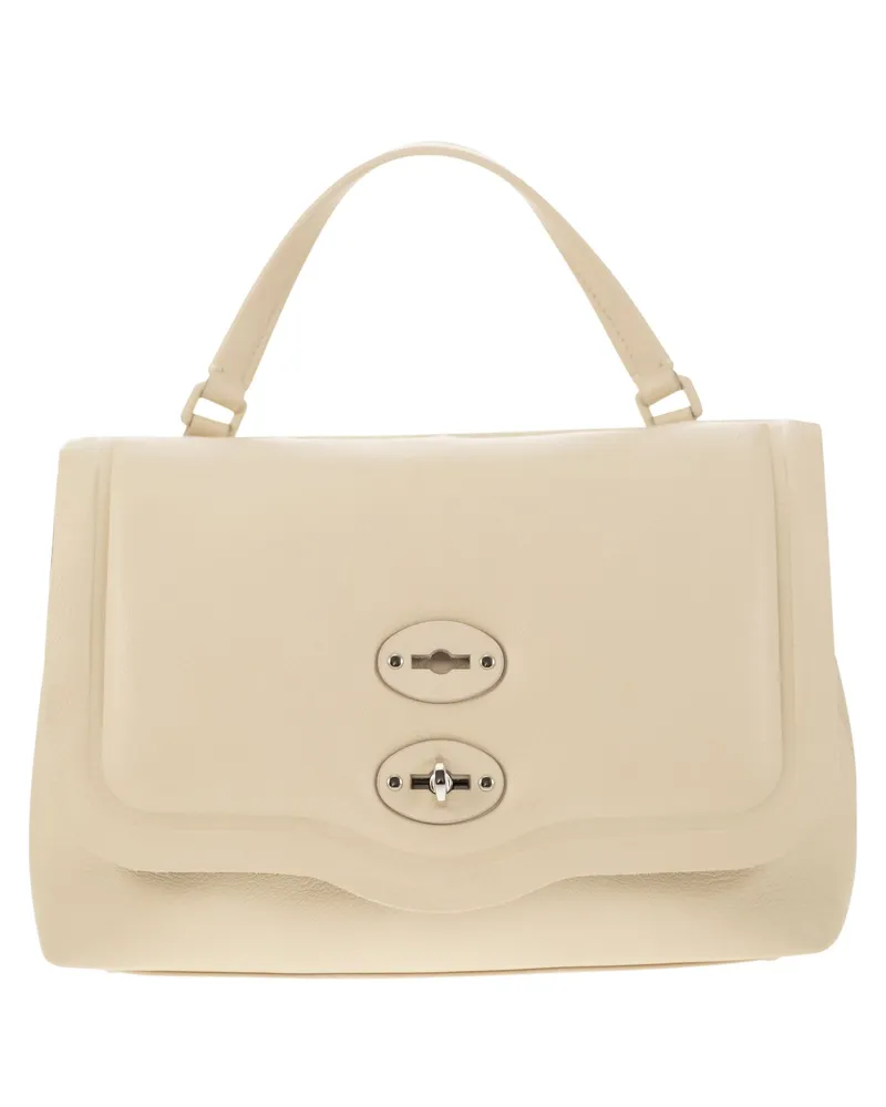 Zanellato Postina Kissens Handtasche Vanille