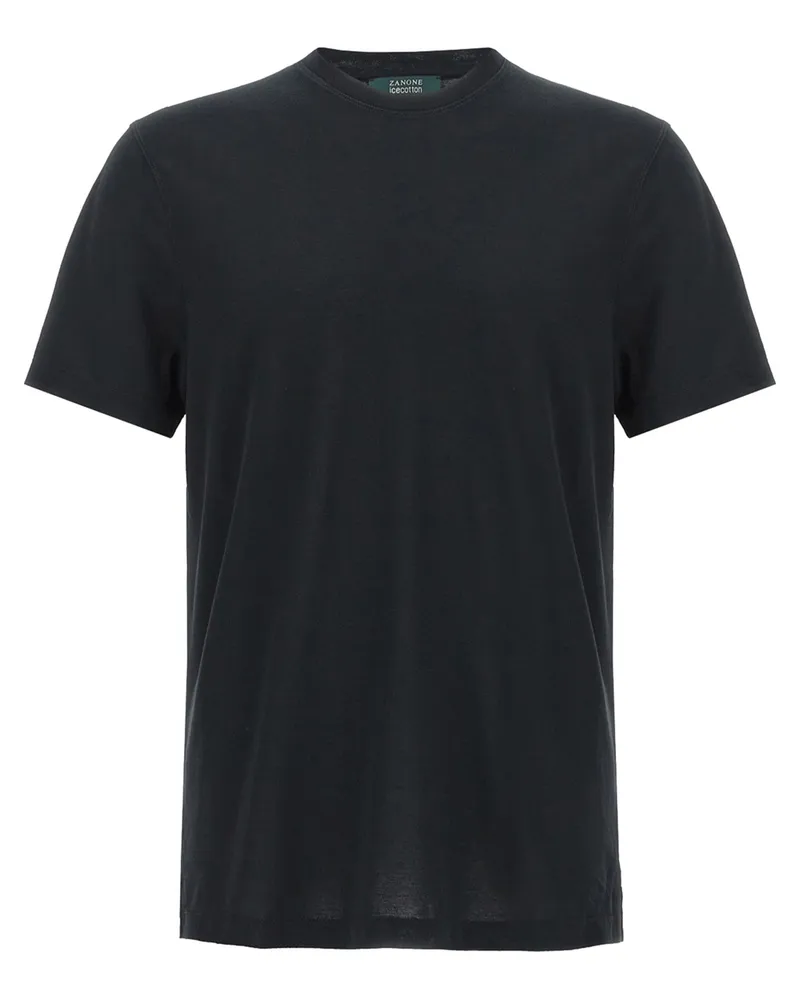 Zanone Ice Cotton' T -Shirt Black