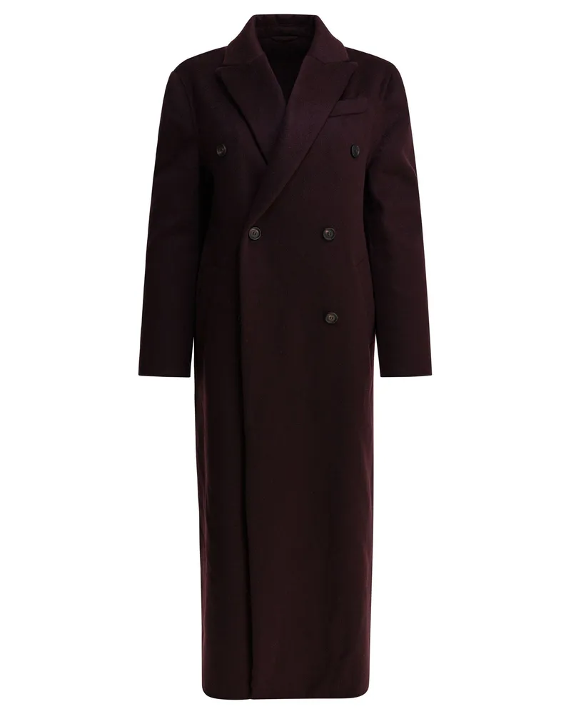 Brunello Cucinelli Kaschmirmantel Red