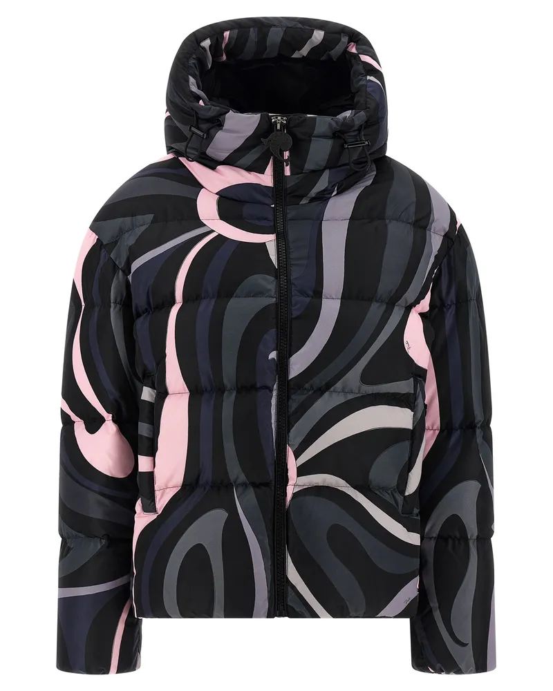 Emilio Pucci Iride' Daunenjacke Multicolor