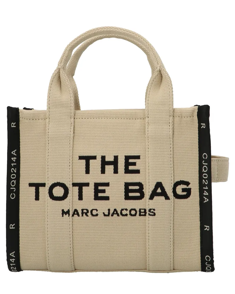 Marc Jacobs der Jacquard Small Tote' Handtasche 'Handtasche Beige