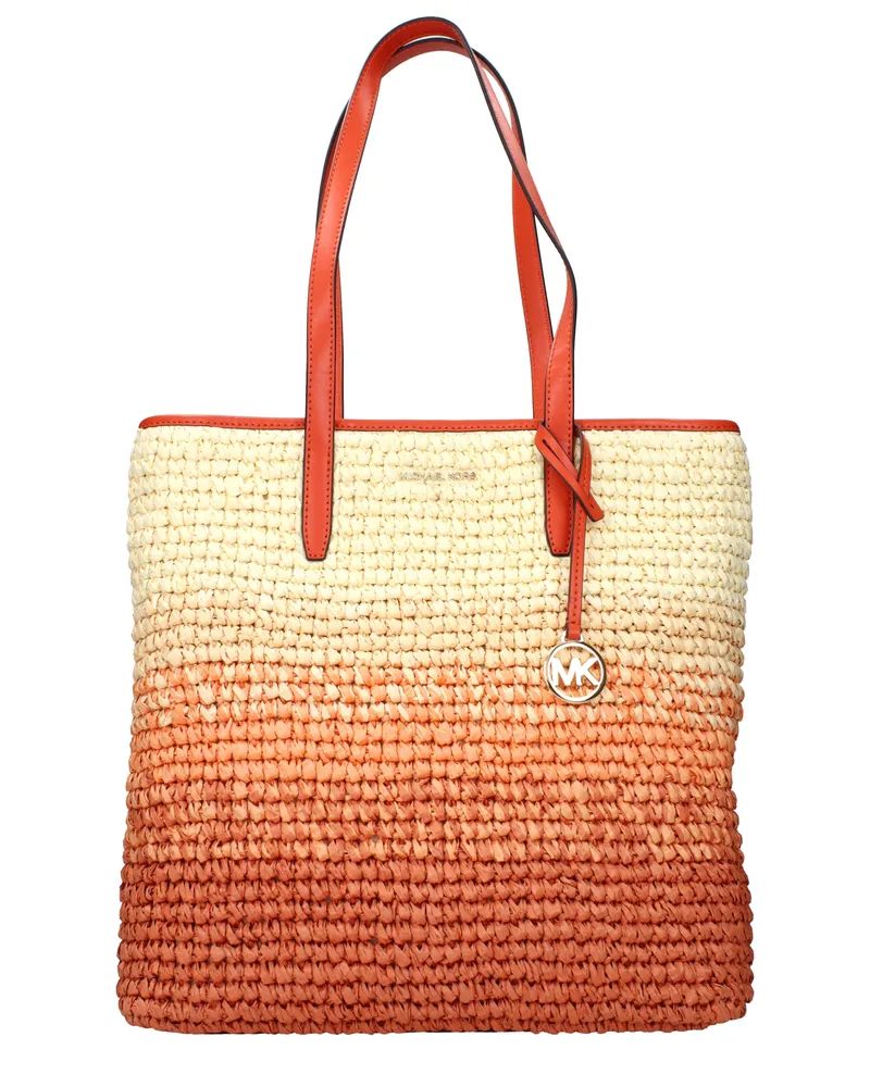 Michael Kors Damens Umhängetasche Bast Beige/Orange -