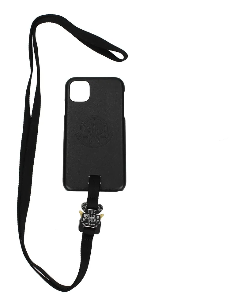 Moncler IPhone Hülle IPhone 11 Herren Leder Schwarz -