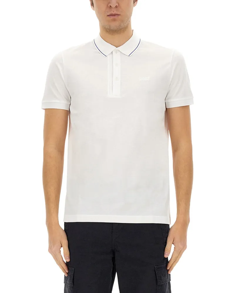HUGO BOSS Polo "Paule 4 White