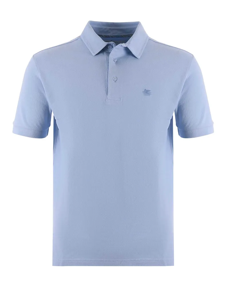 Etro Cotton Pique Polo -Hemd Light