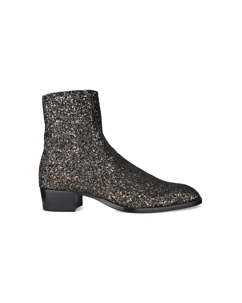 Saint Laurent Wyatt Boots Black