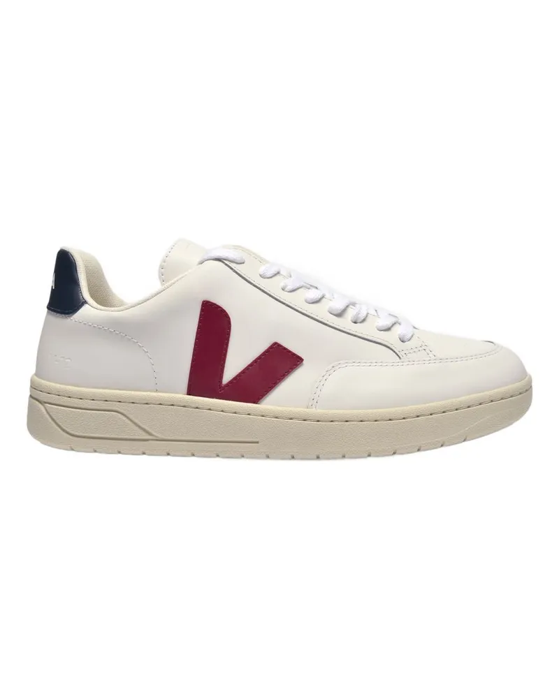 VEJA V 12 Sneaker  Multi Leder White