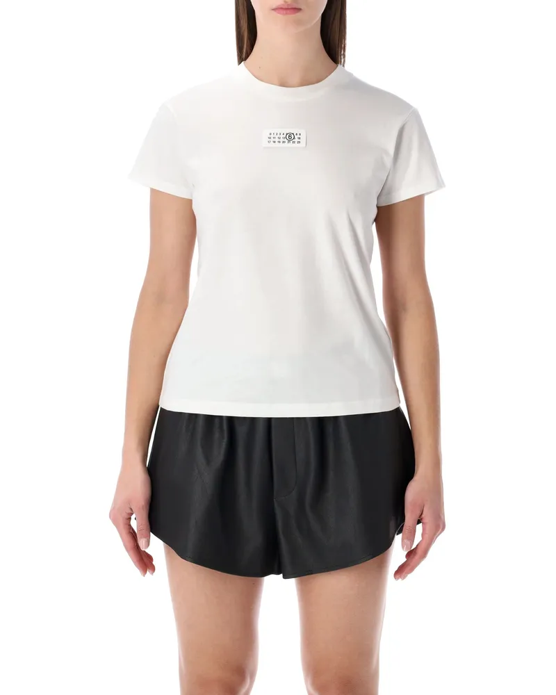 Maison Margiela T-Shirts und Polos Milk