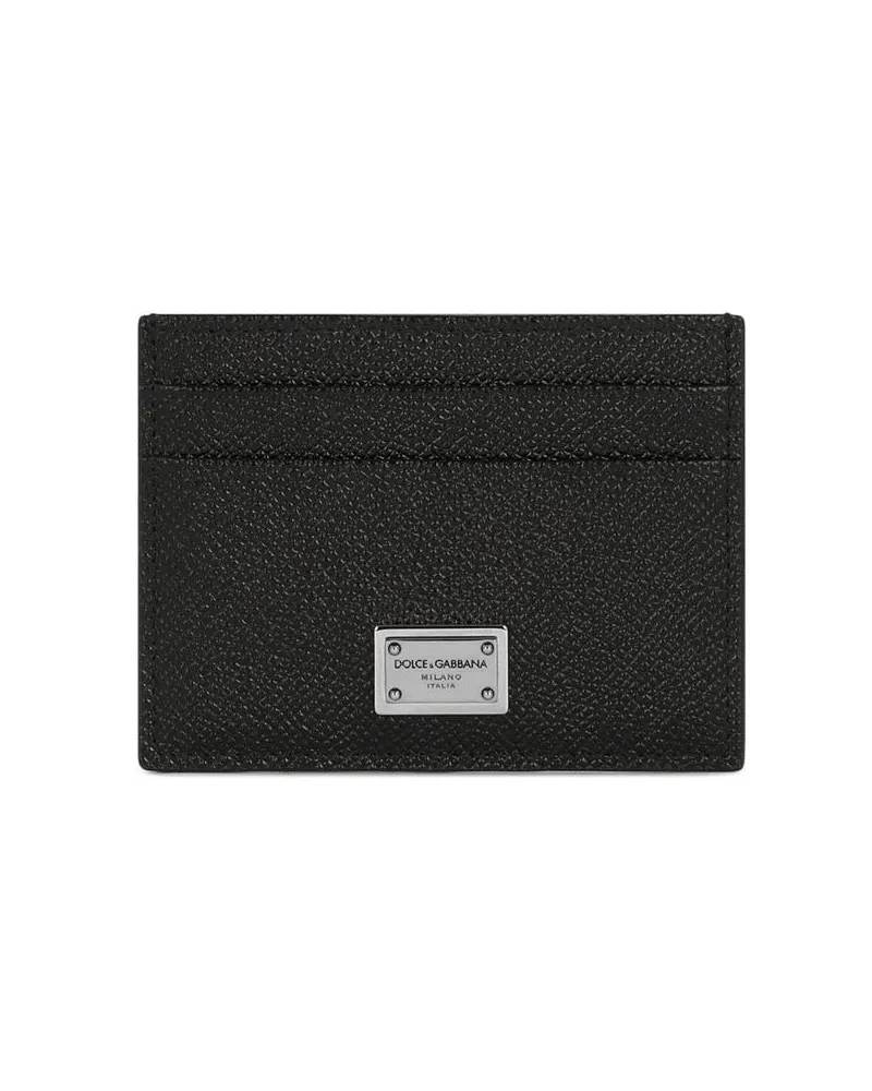 Dolce & Gabbana Kartenhalter mit Logo Plaque 80999