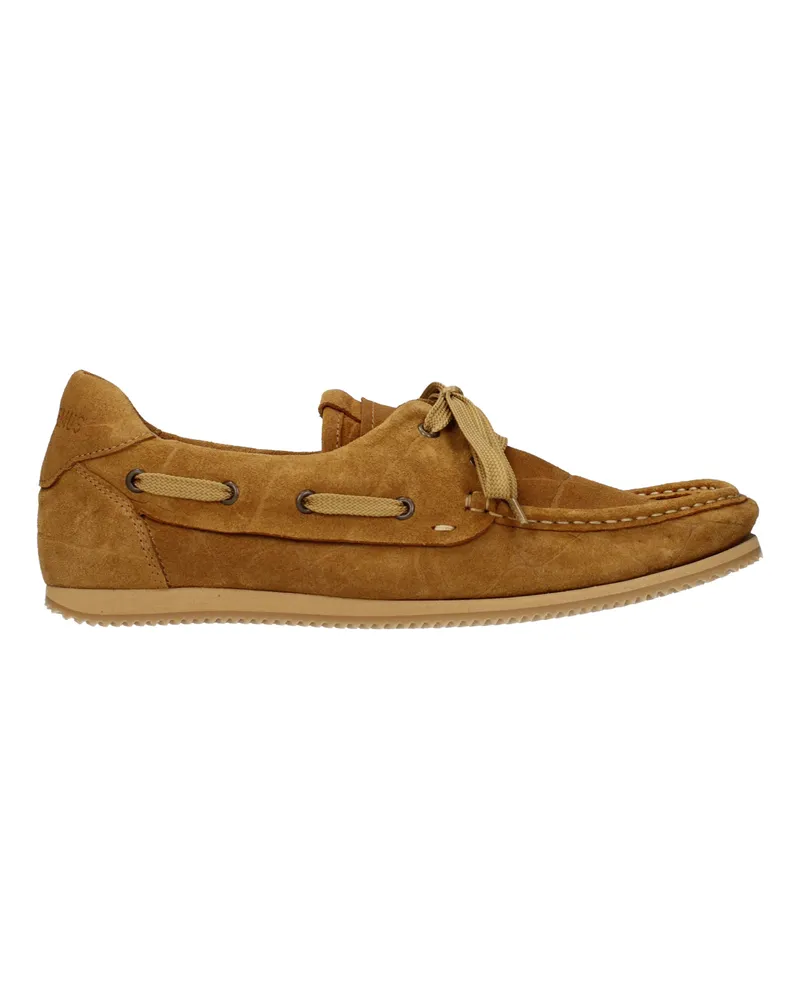 Jacquemus Herrens Mokassins Wildleder Braun/Camel -