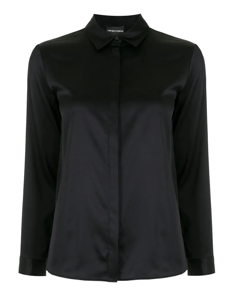 Emporio Armani Shirts schwarz Black