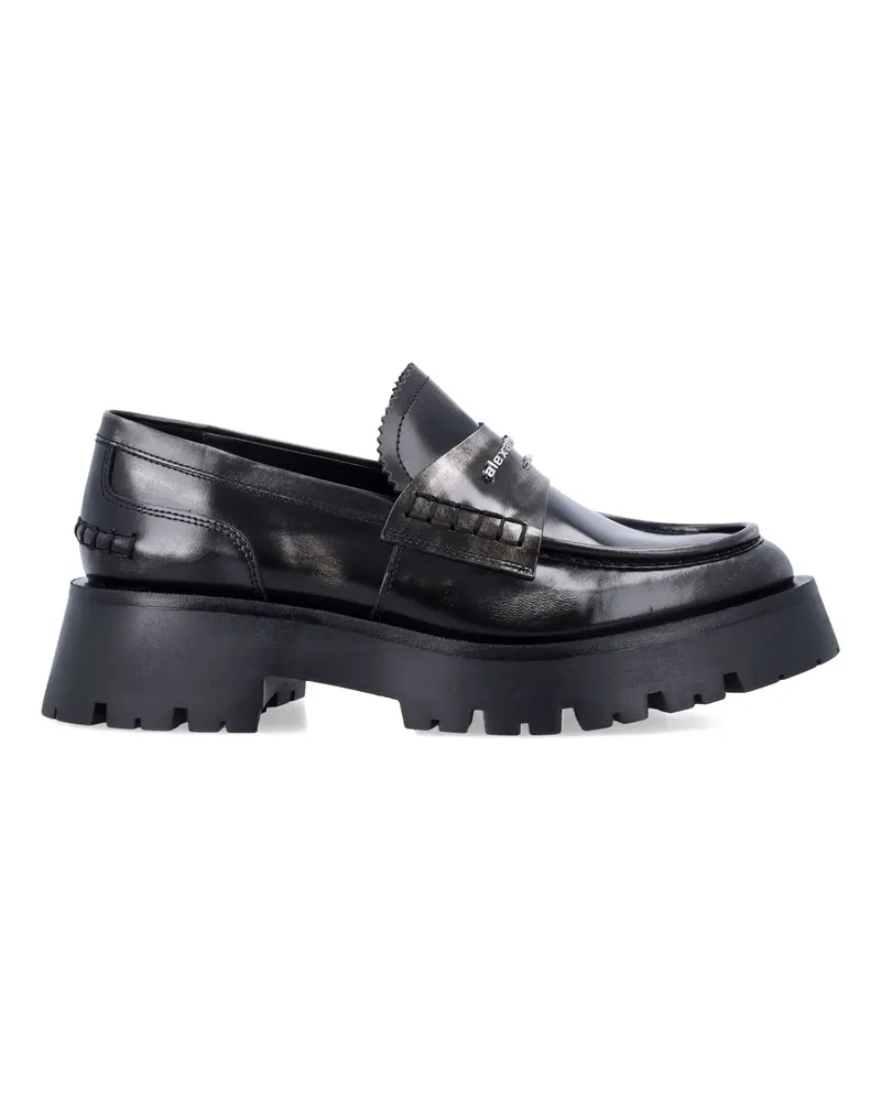 Alexander Wang flache Schuhe Black
