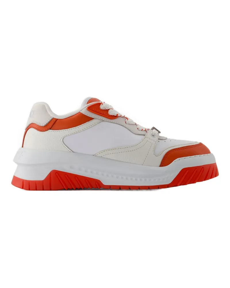 Versace Odissea Sneakers  Leder weiß White