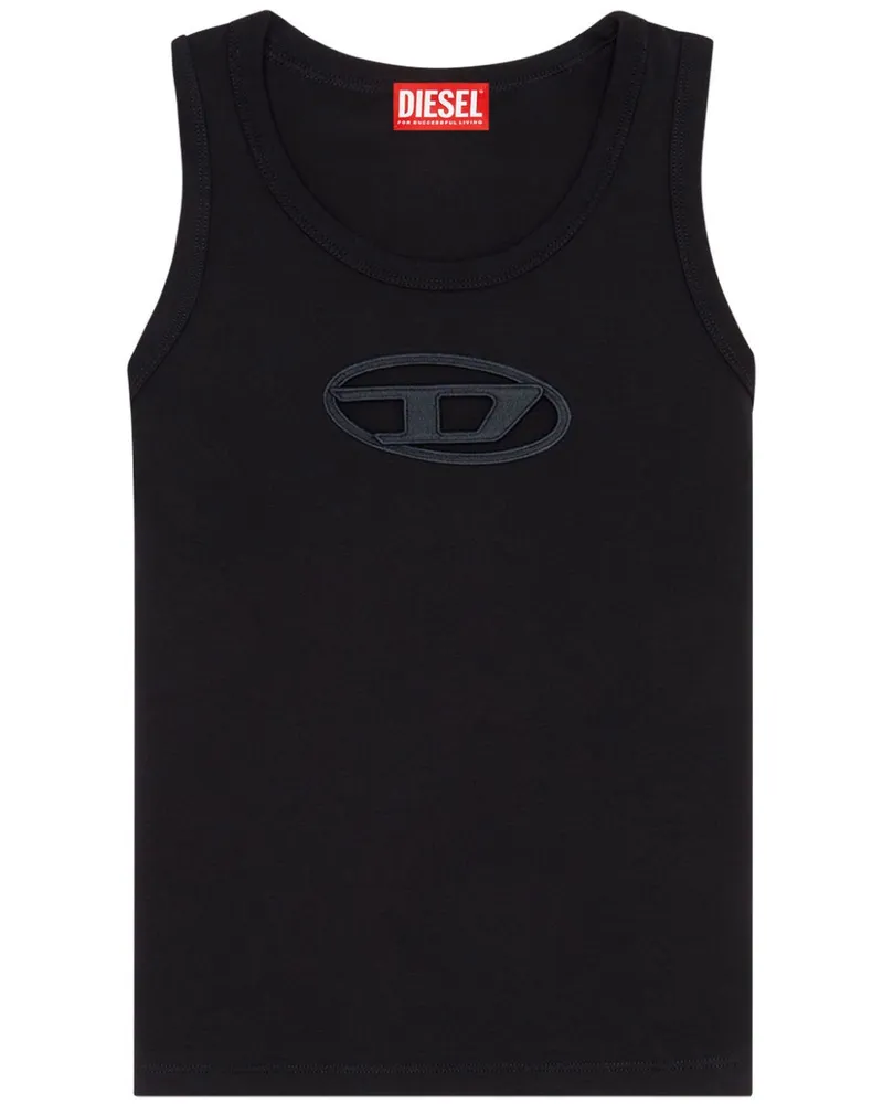 Diesel t Lynys Baumwolltop Black