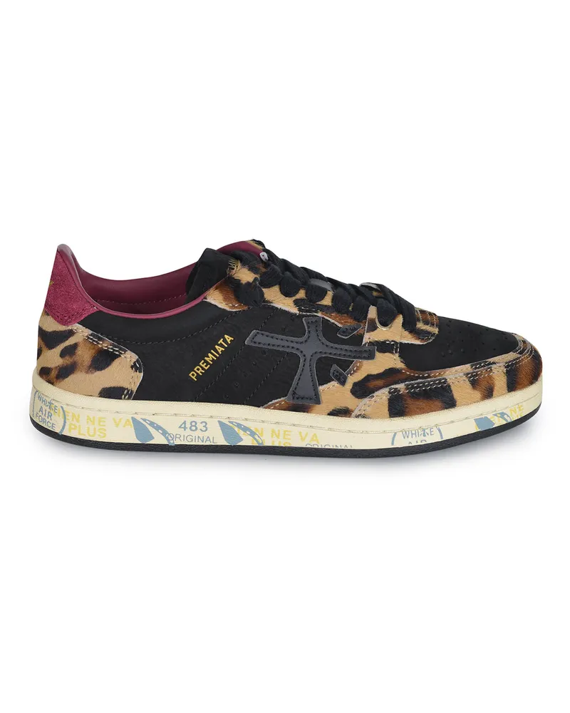 Premiata Premata -Turnschuhe aus Leder Spotted