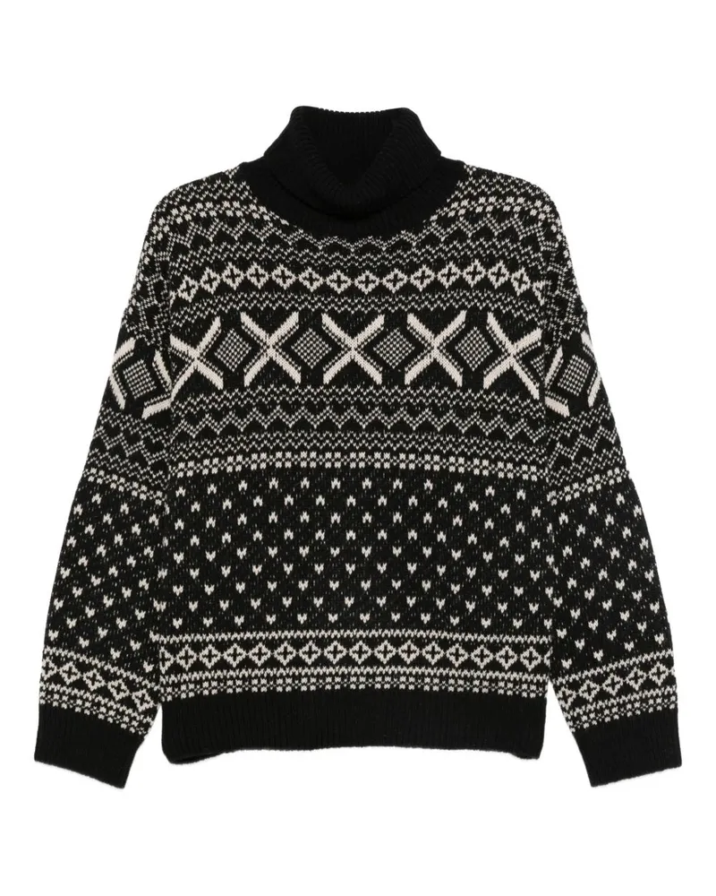 Semicouture Pullover aus -Mirko-Wollmischung Black