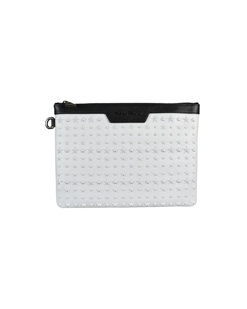 Jimmy Choo Derek Clutch -Tasche White
