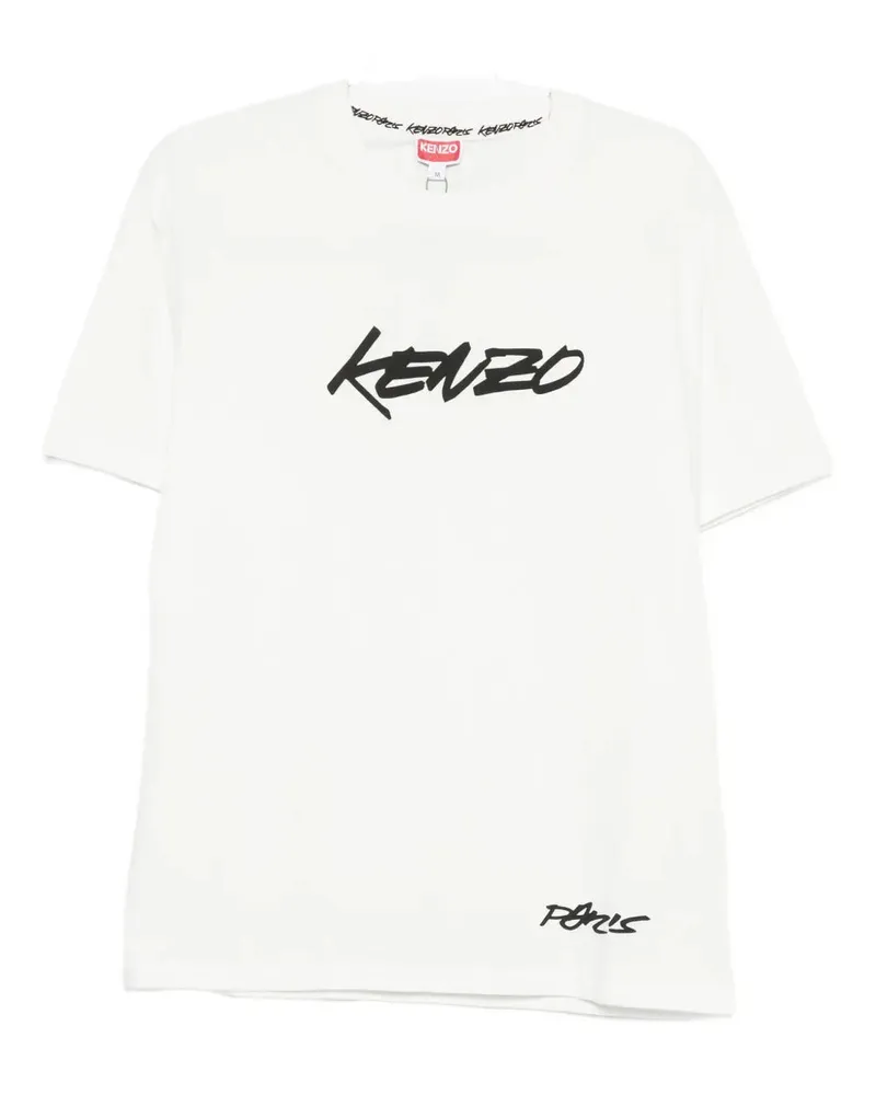 Kenzo Bio -Baumwoll -T -Shirt mit Logo 50